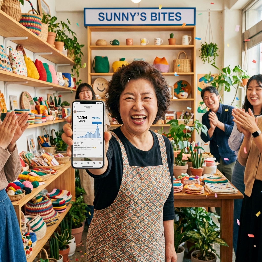 성공의 결실을 맺은 사장님